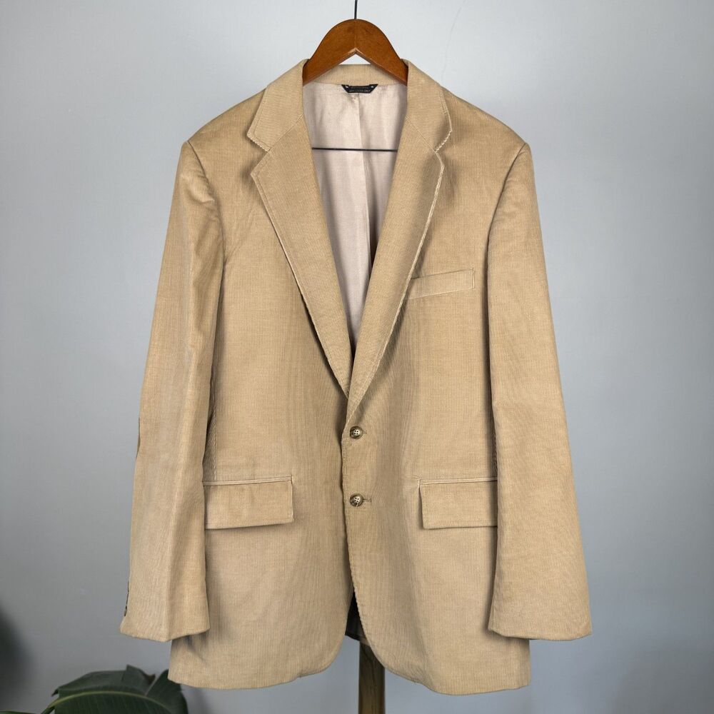Vintage 70s Levi Strauss Corduroy Blazer Elbow-Patch Sport Coat - 42L